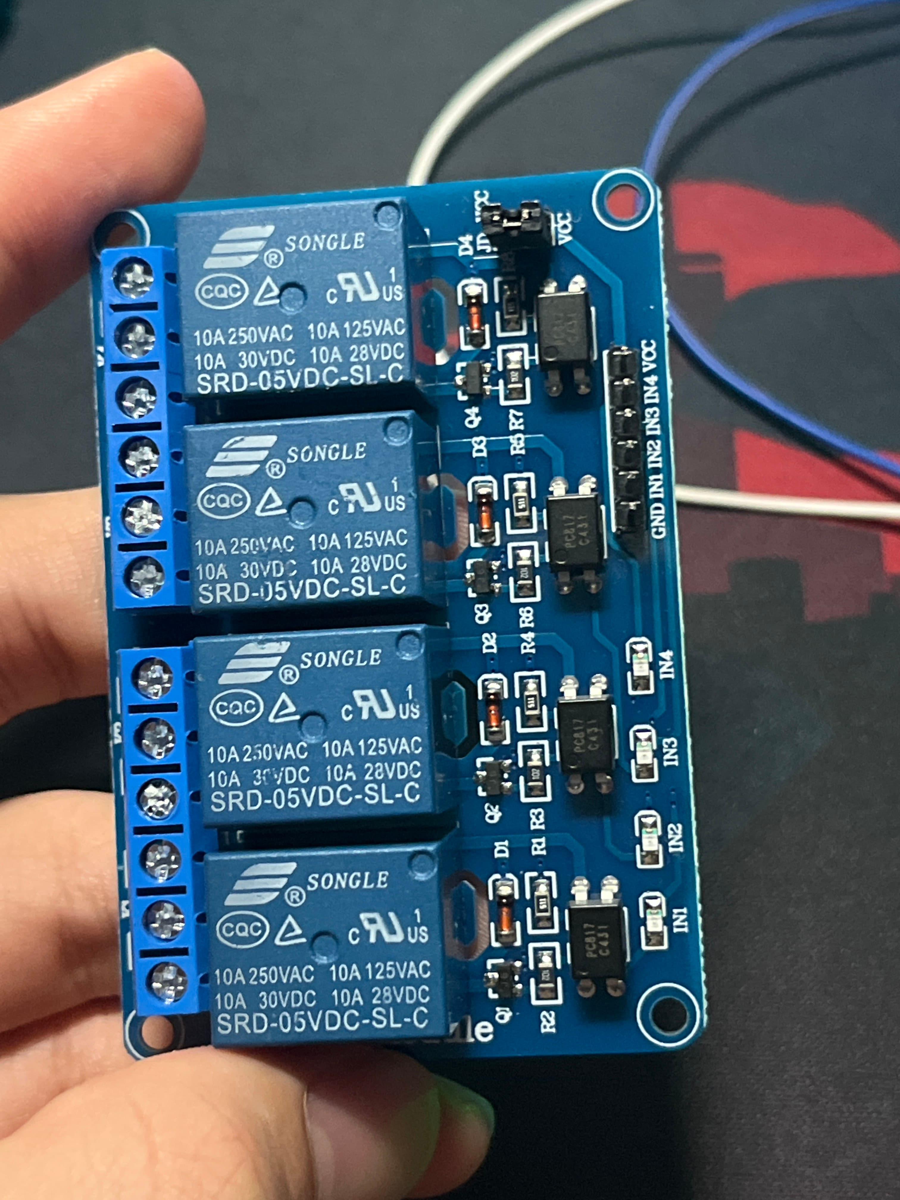 Relay 4-channel Module