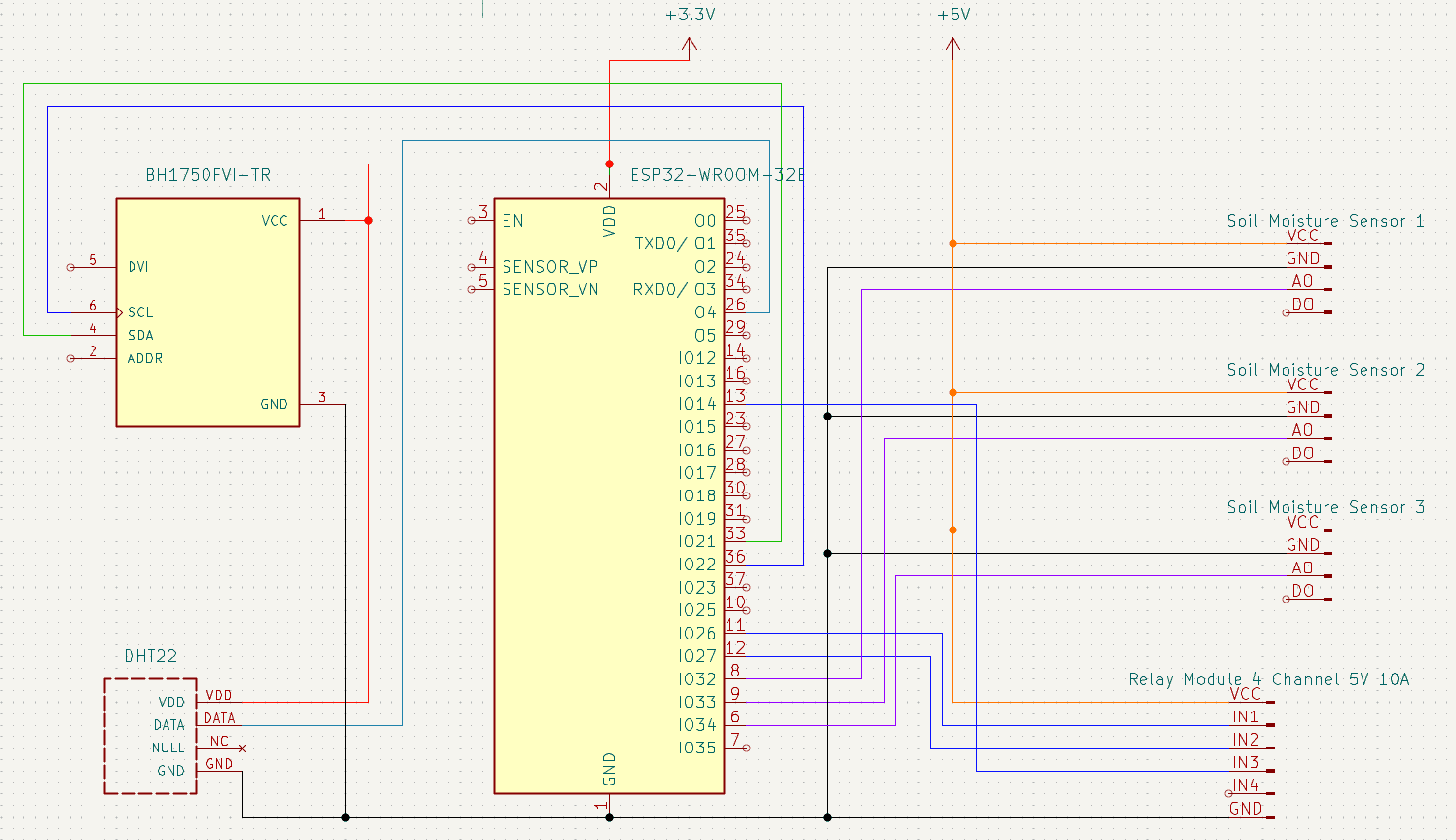 KiCad Circuit & Pin Mapping Design